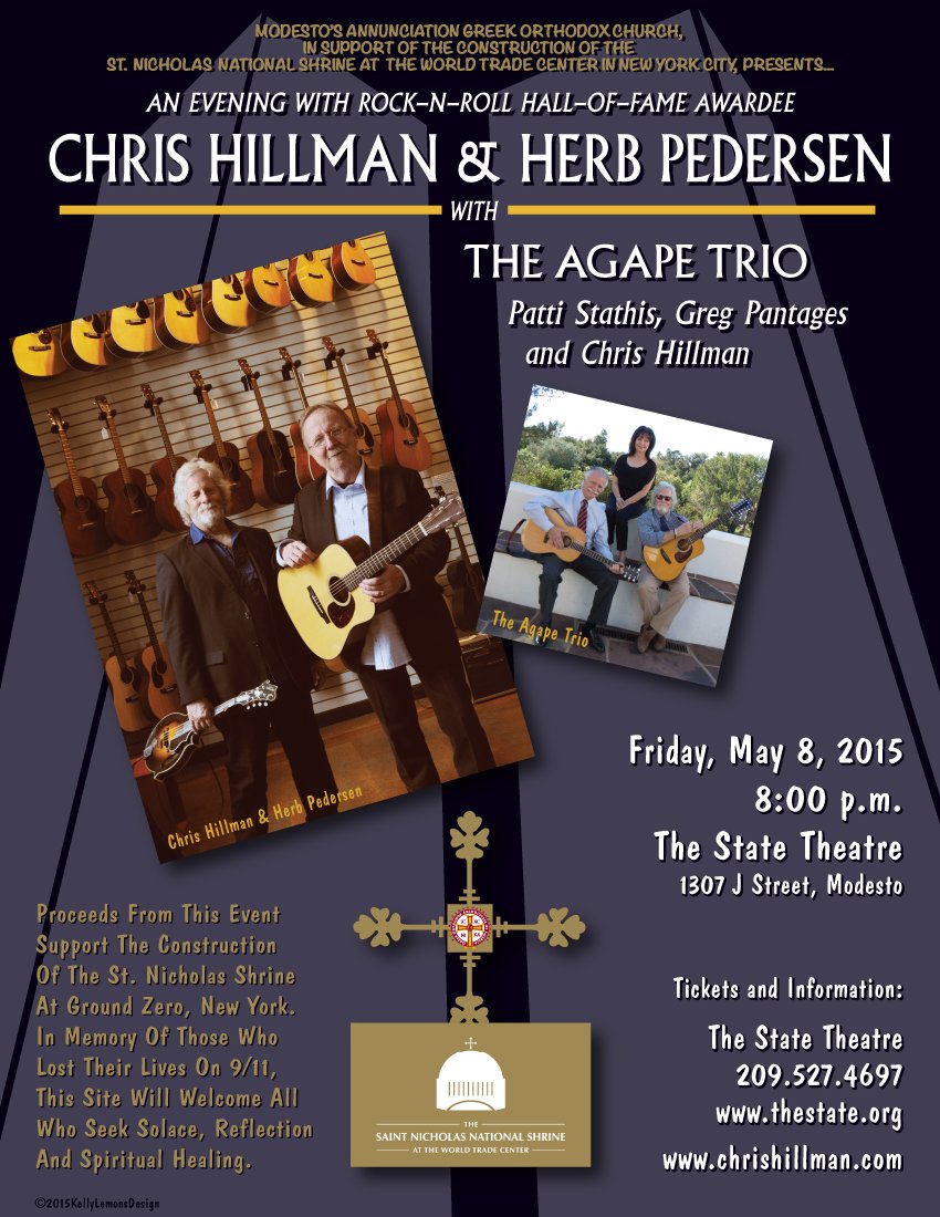 [Chris Hillman Benefit Concert in Modesto, California]