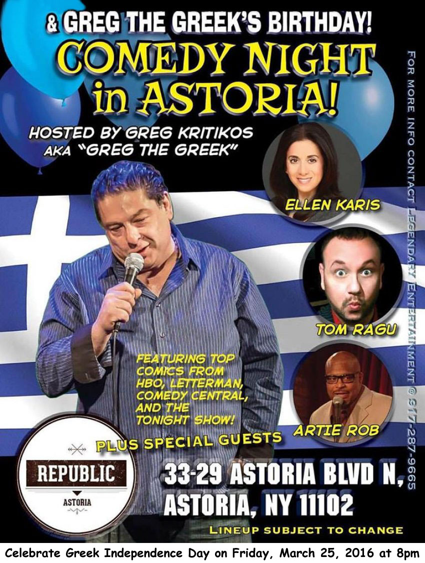 [Comedy Night with Ellen Karis in Astoria, New York]