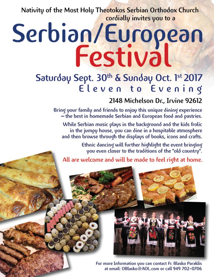 [Irvine Serbian Festival in Irvine, California]