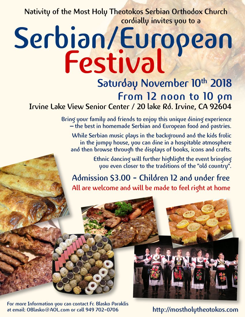 [Irvine Serbian Festival in Irvine, California]