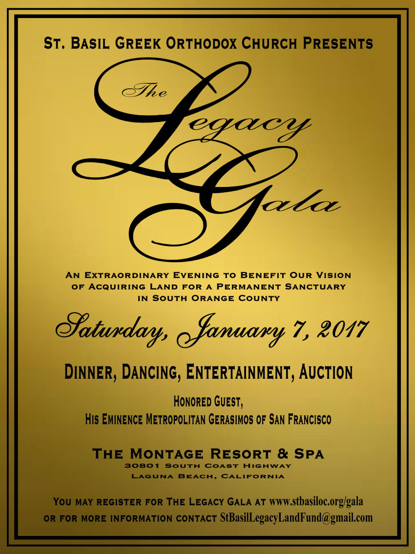 [Legacy Gala in Laguna Beach, California]