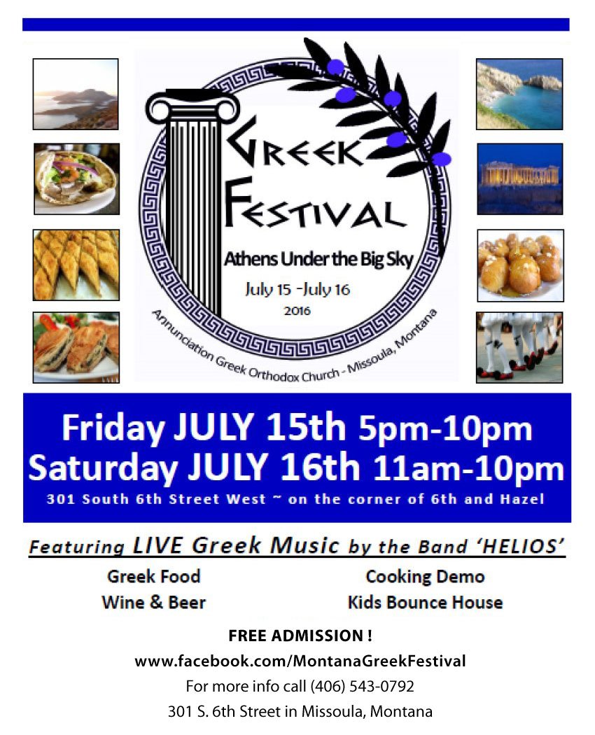 [Missoula Greek Festival in Missoula, Montana]