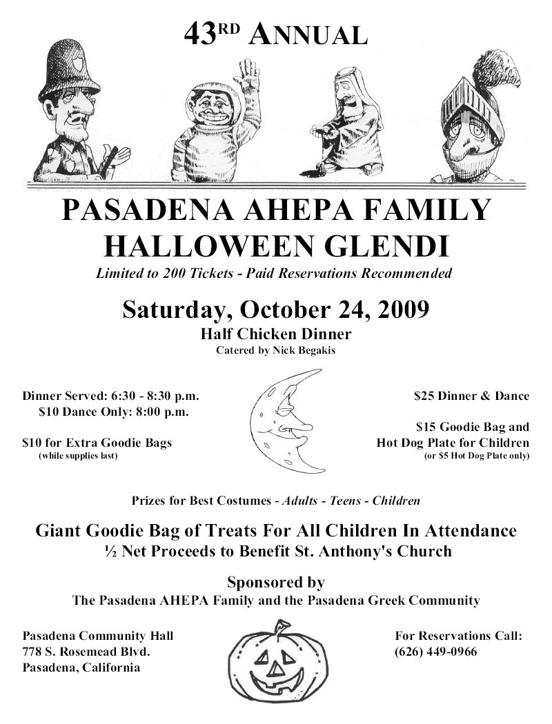 [Pasadena AHEPA Halloween Glendi]