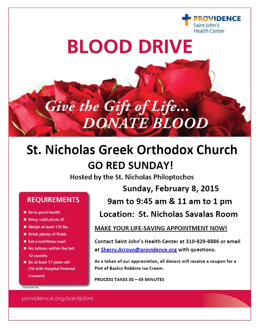 [Blood Drive in Northridge, California]