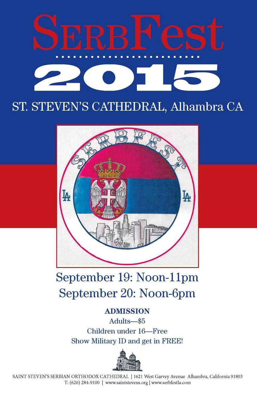 [Alhambra, California Serbian Festival]