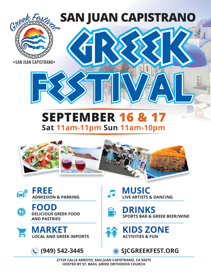 [San Juan Capistrano, California Greek Festival]