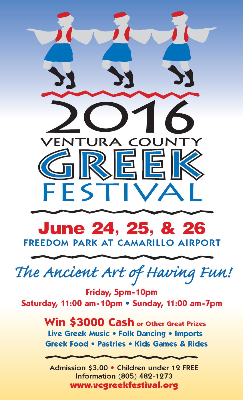 [Ventura County Greek Festival in Camarillo, California]