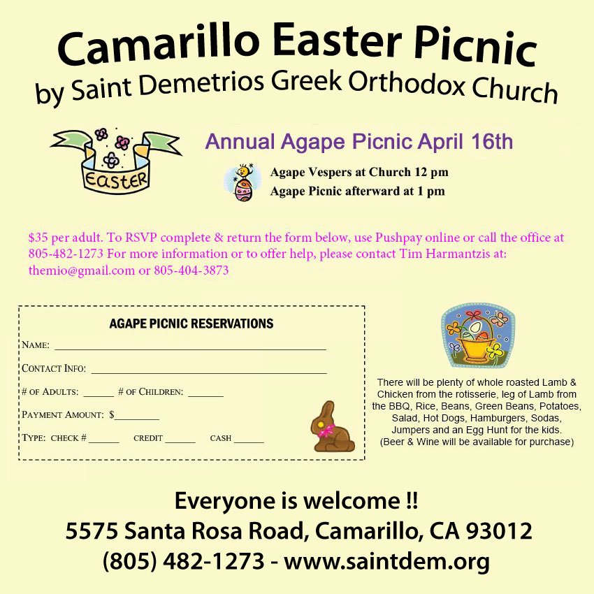 [Easter Picnic in Camarillo, California]