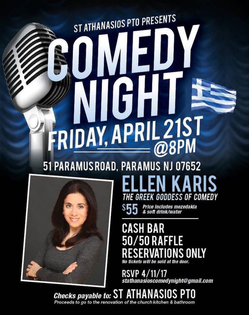 [Ellen Karis Comedy Night in Paramus, New Jersey]