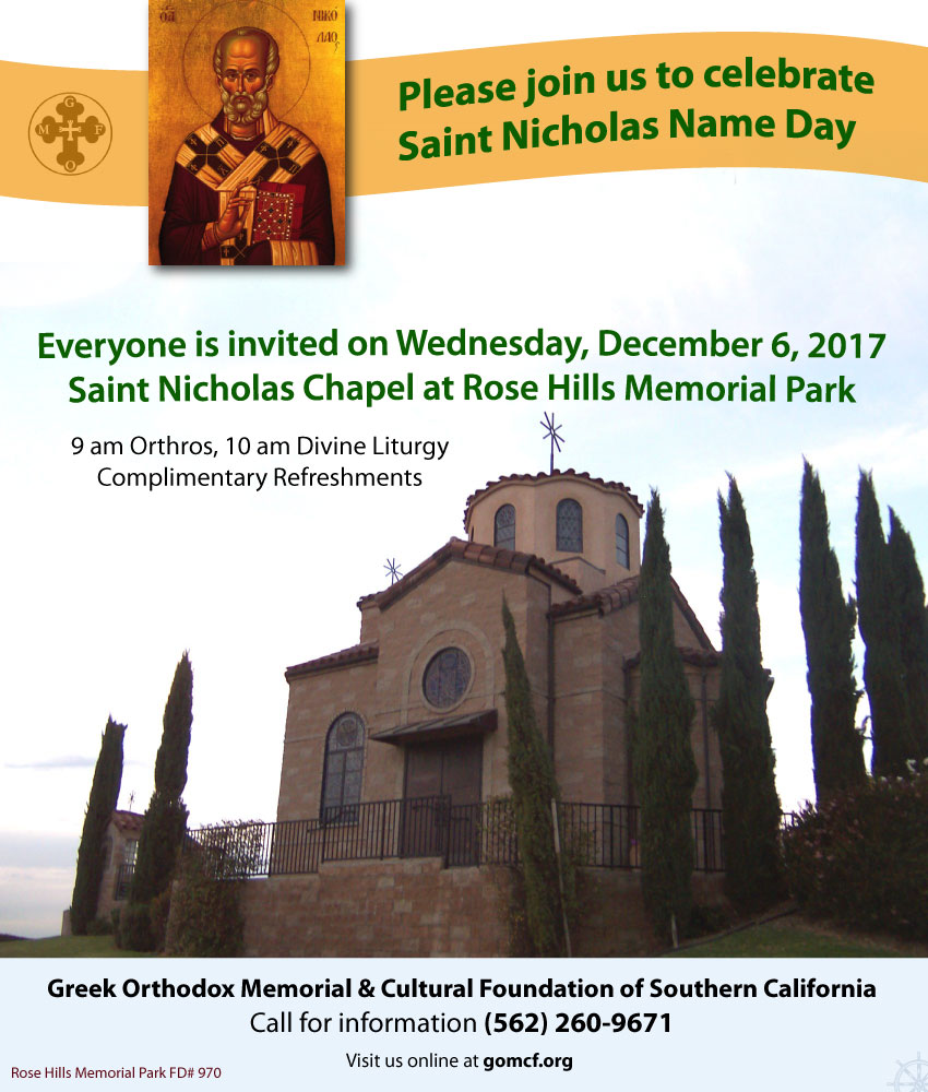 [Saint Nicholas Name Day Celebration in Whittier, California]