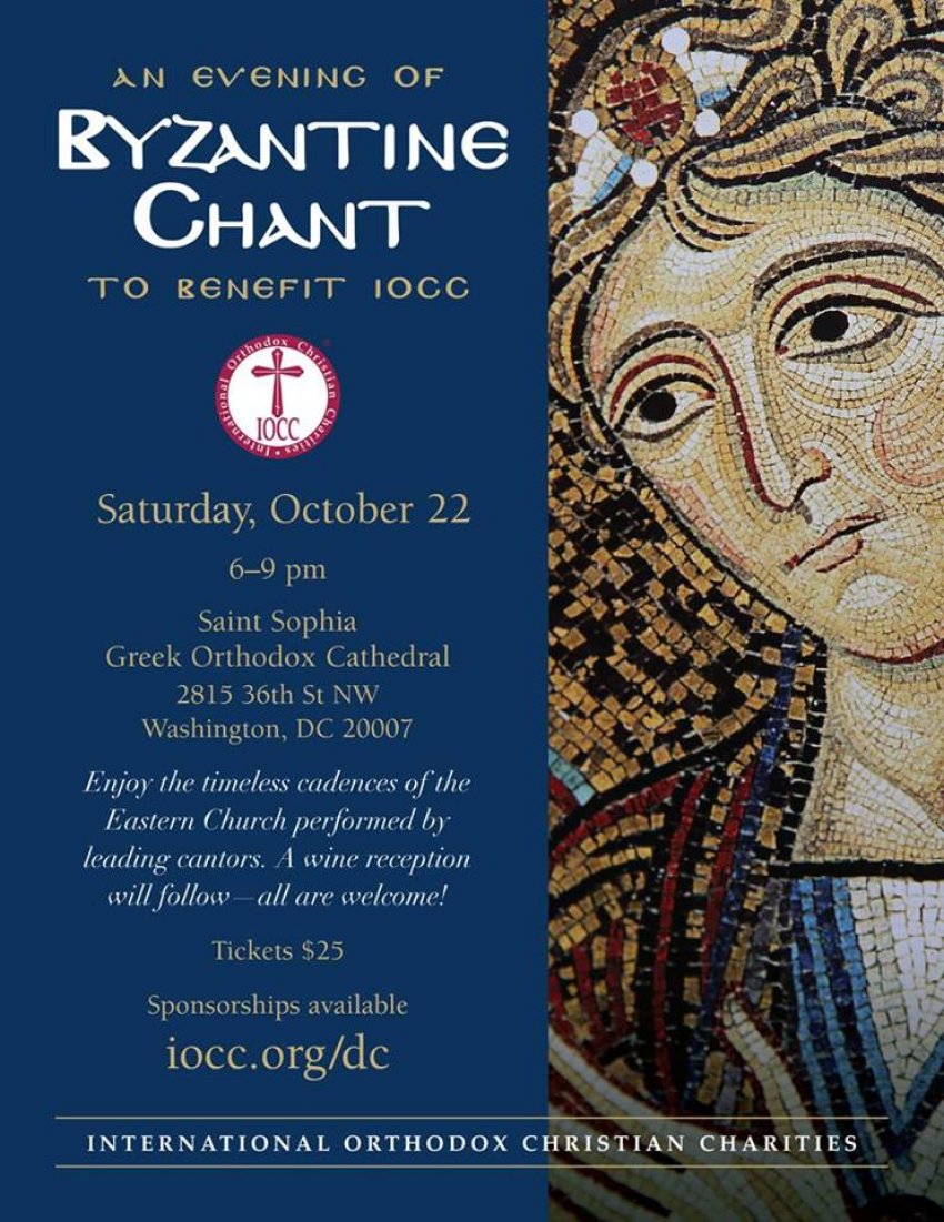[Evening of Byzantine Chant in Washington, DC]