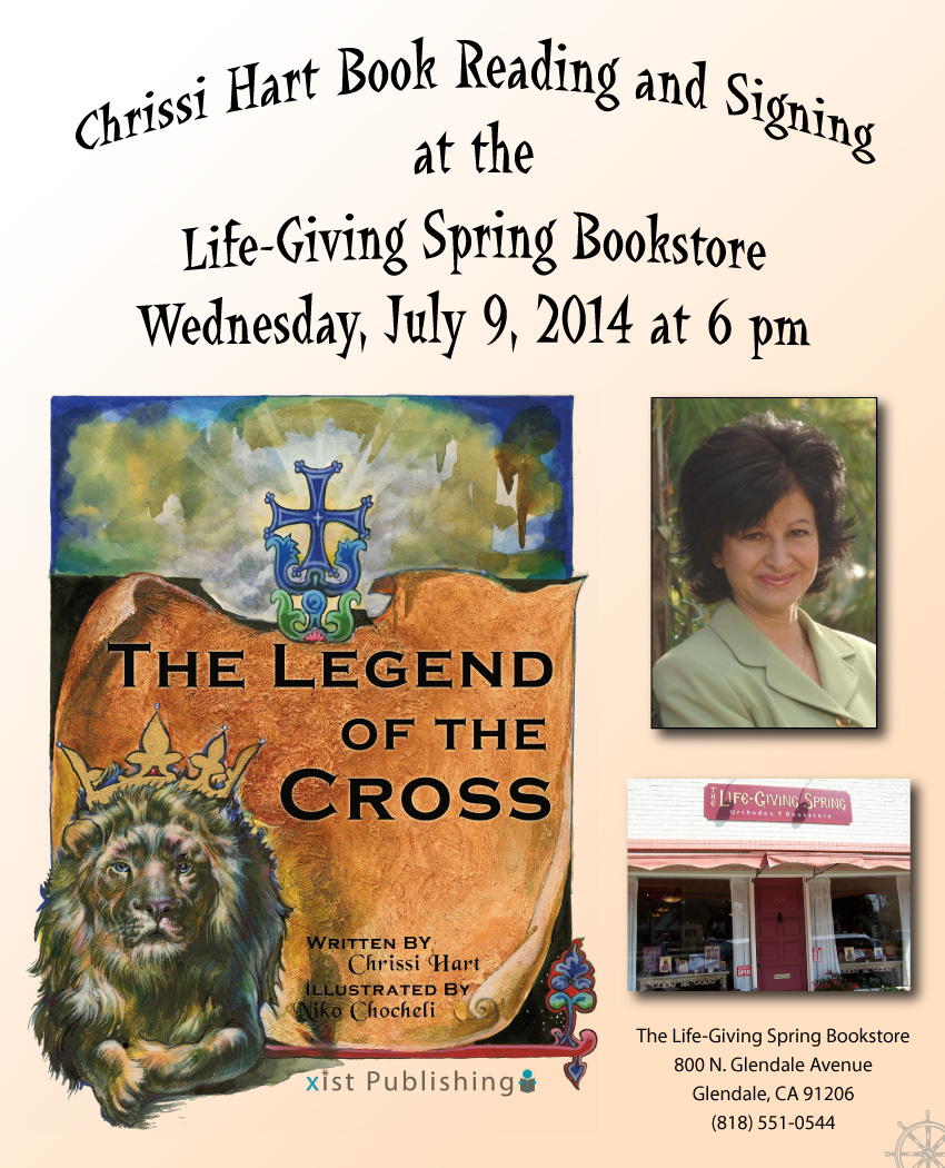 [Legend of the Cross book signing at Life-Giving Spring Bookstore!]