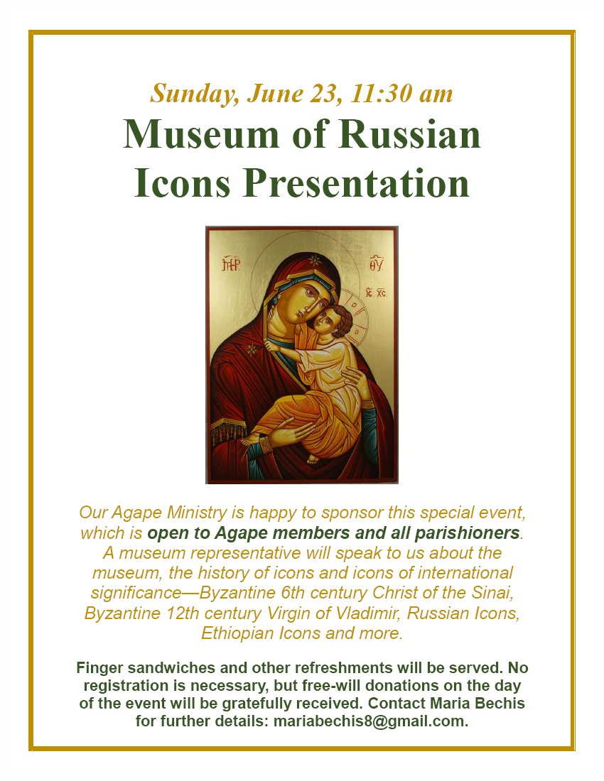 [Museum of Russian Icons Presentation in Nashua, New Hampshire]