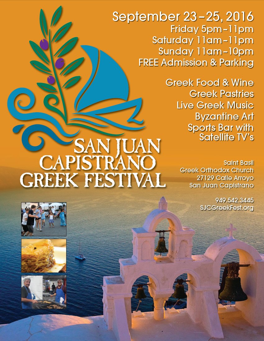[San Juan Capistrano, California Greek Festival]