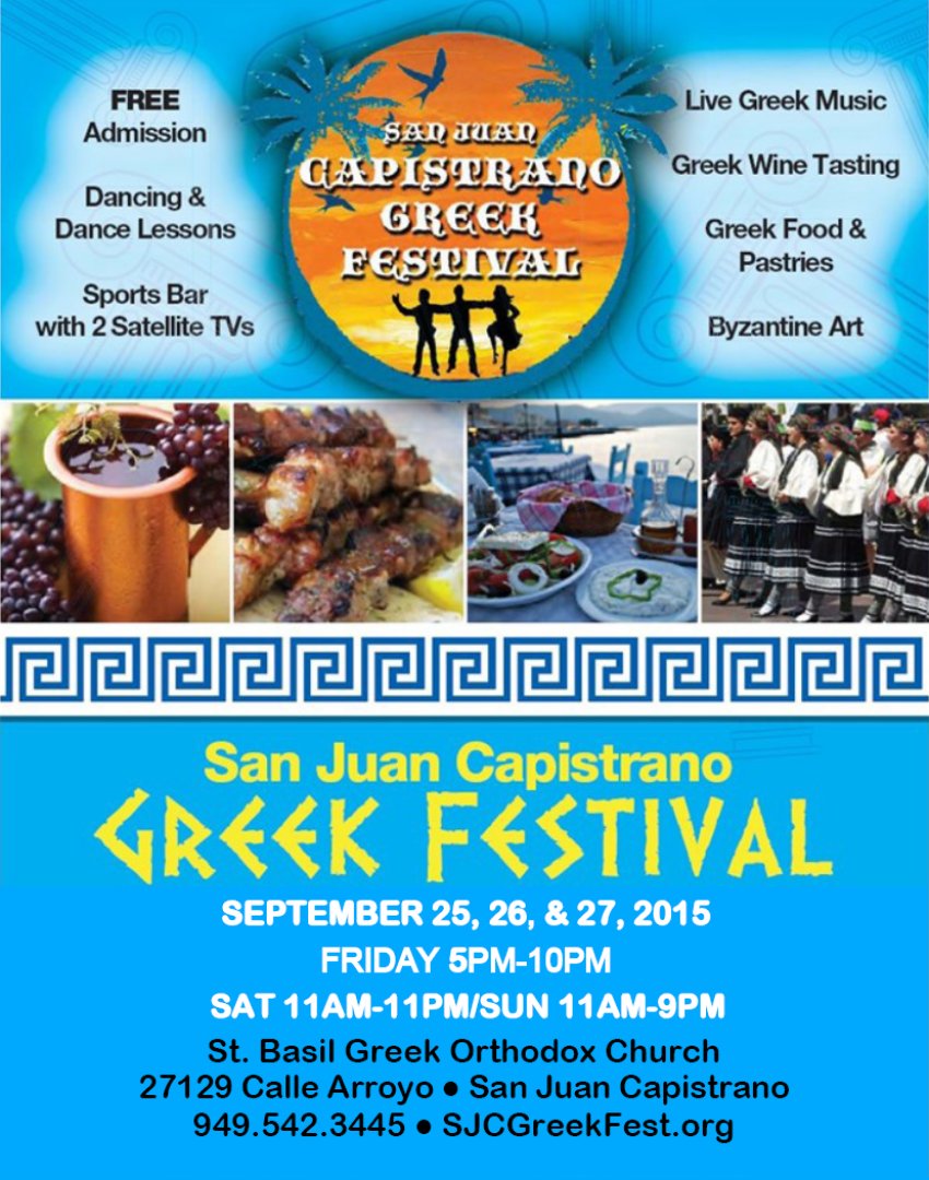 [San Juan Capistrano, California Greek Festival]